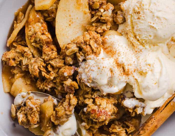 Healthy Apple Crisp